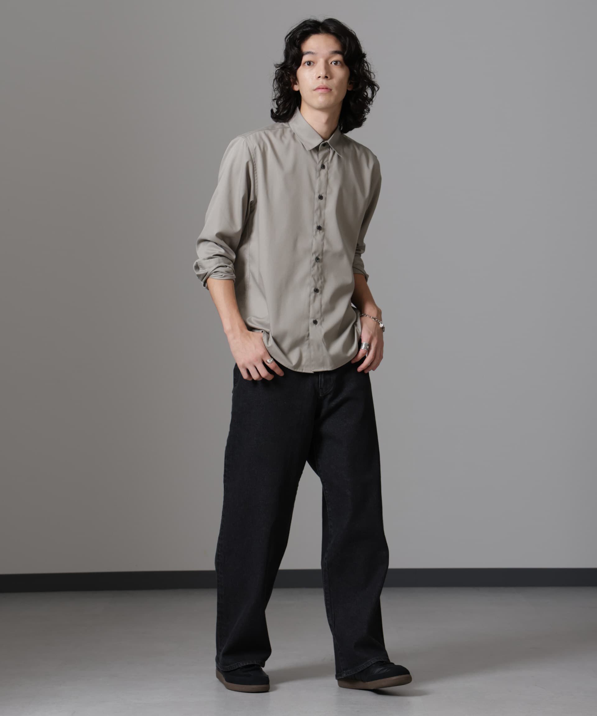 nano･universe「スタンダードレギュラーカラーシャツ/長袖」|シャツ・ブラウス|