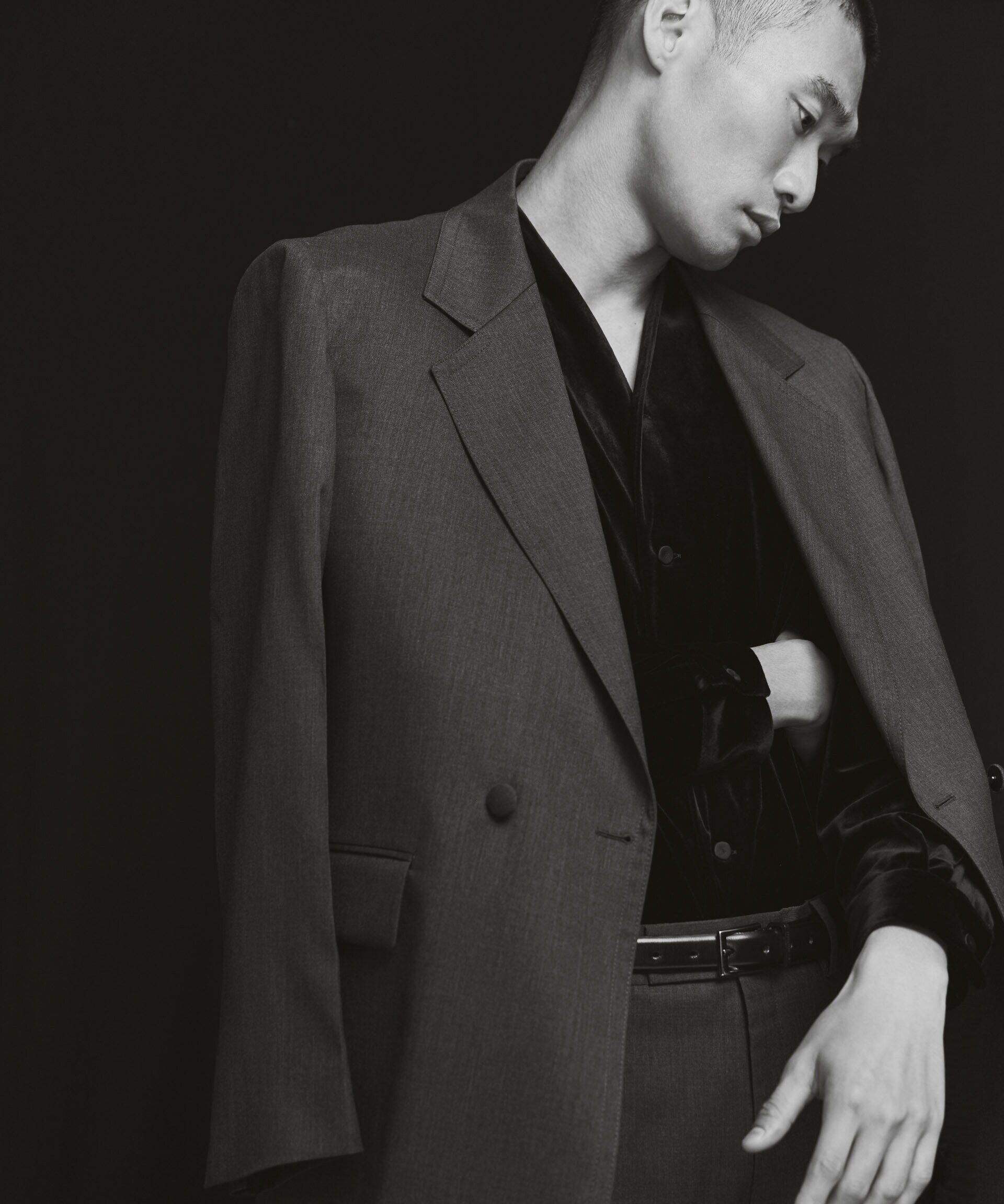 nano･universe「「ASSEMBLANC」VIST Gabardine オーバージャケット」|テーラードジャケット|