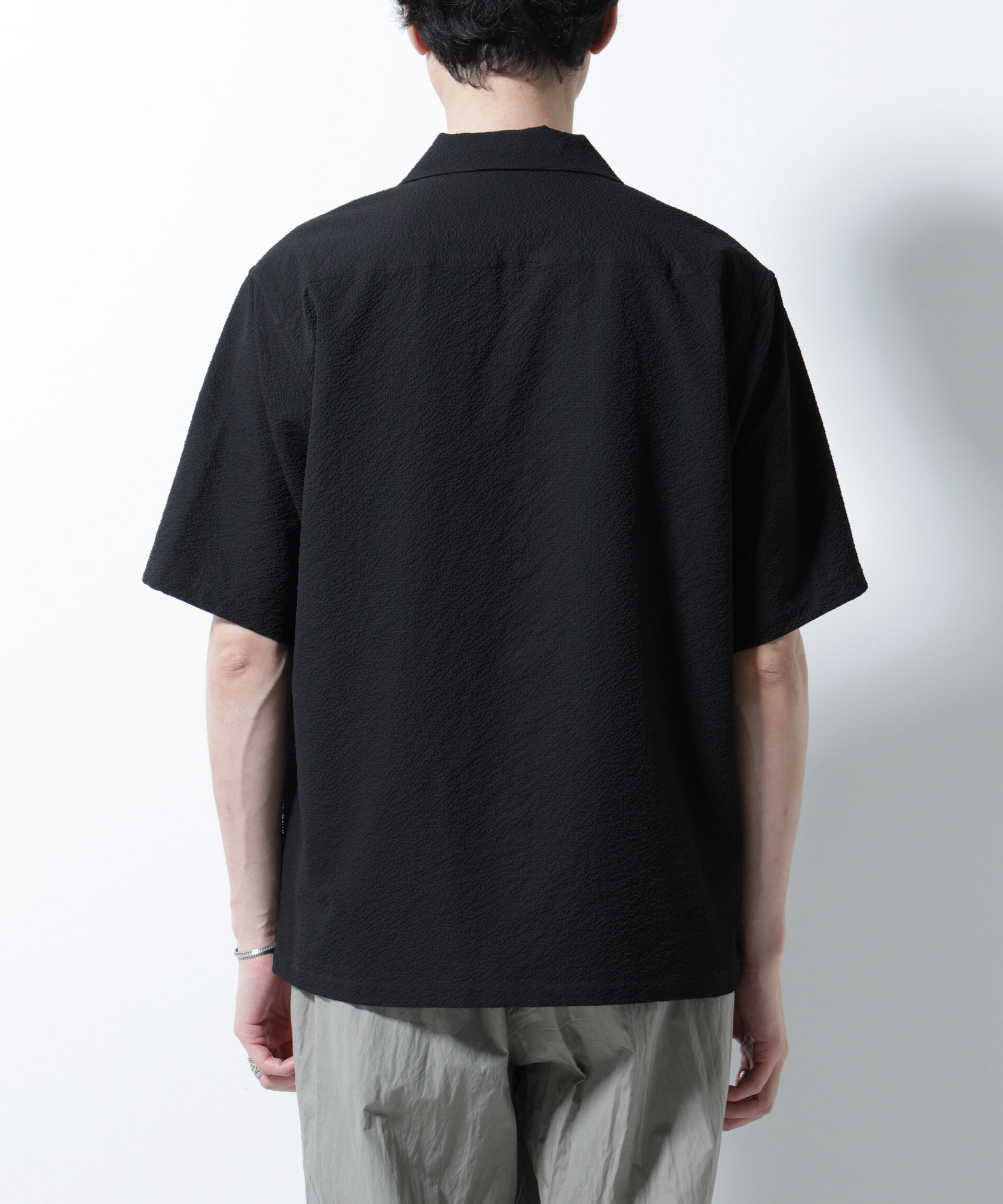 nano･universe「サッカーシャツ 半袖（セットアップ可）」|シャツ・ブラウス|