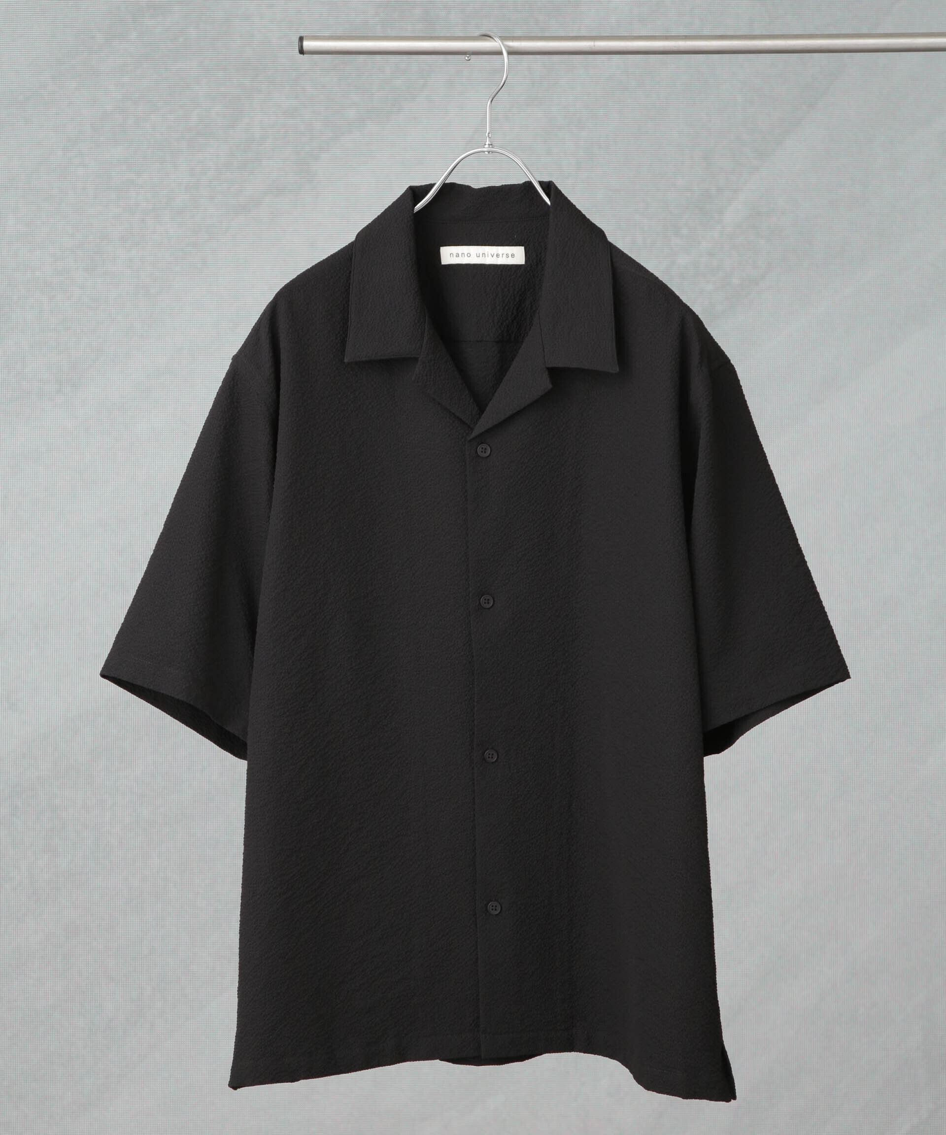 nano･universe「サッカーシャツ 半袖（セットアップ可）」|シャツ・ブラウス|