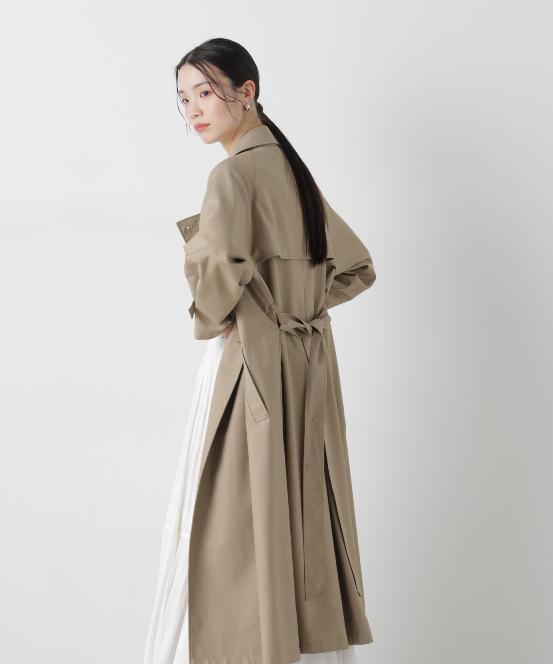 nano･universe「撥水＆花粉ガード トレンチコート」|その他|