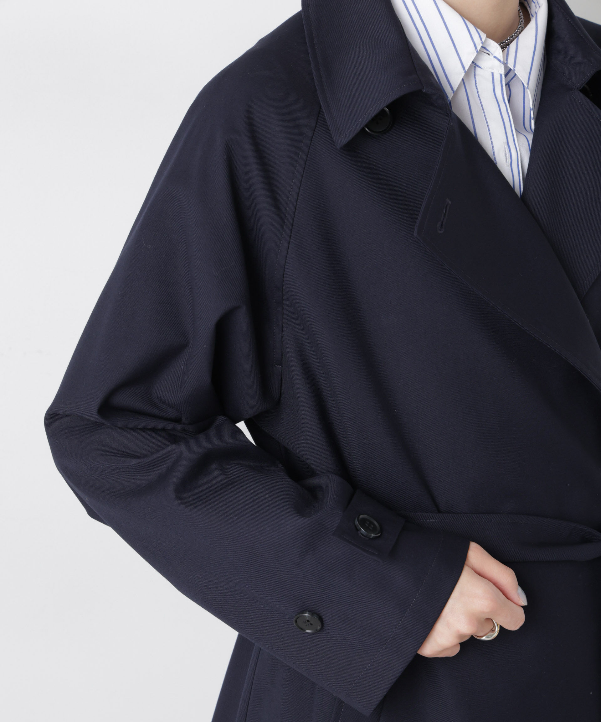 nano･universe「撥水＆花粉ガード トレンチコート」|その他|