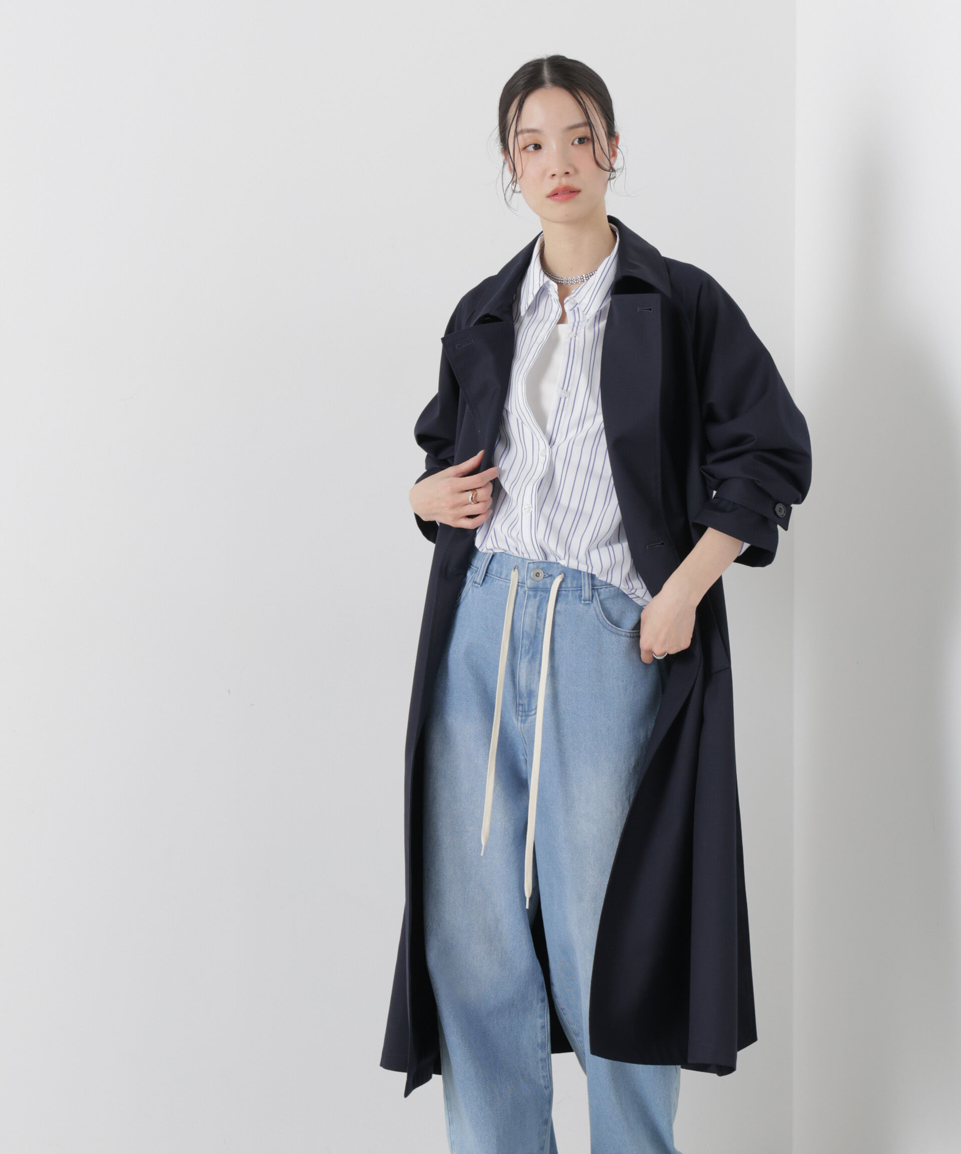 nano･universe「撥水＆花粉ガード トレンチコート」|その他|