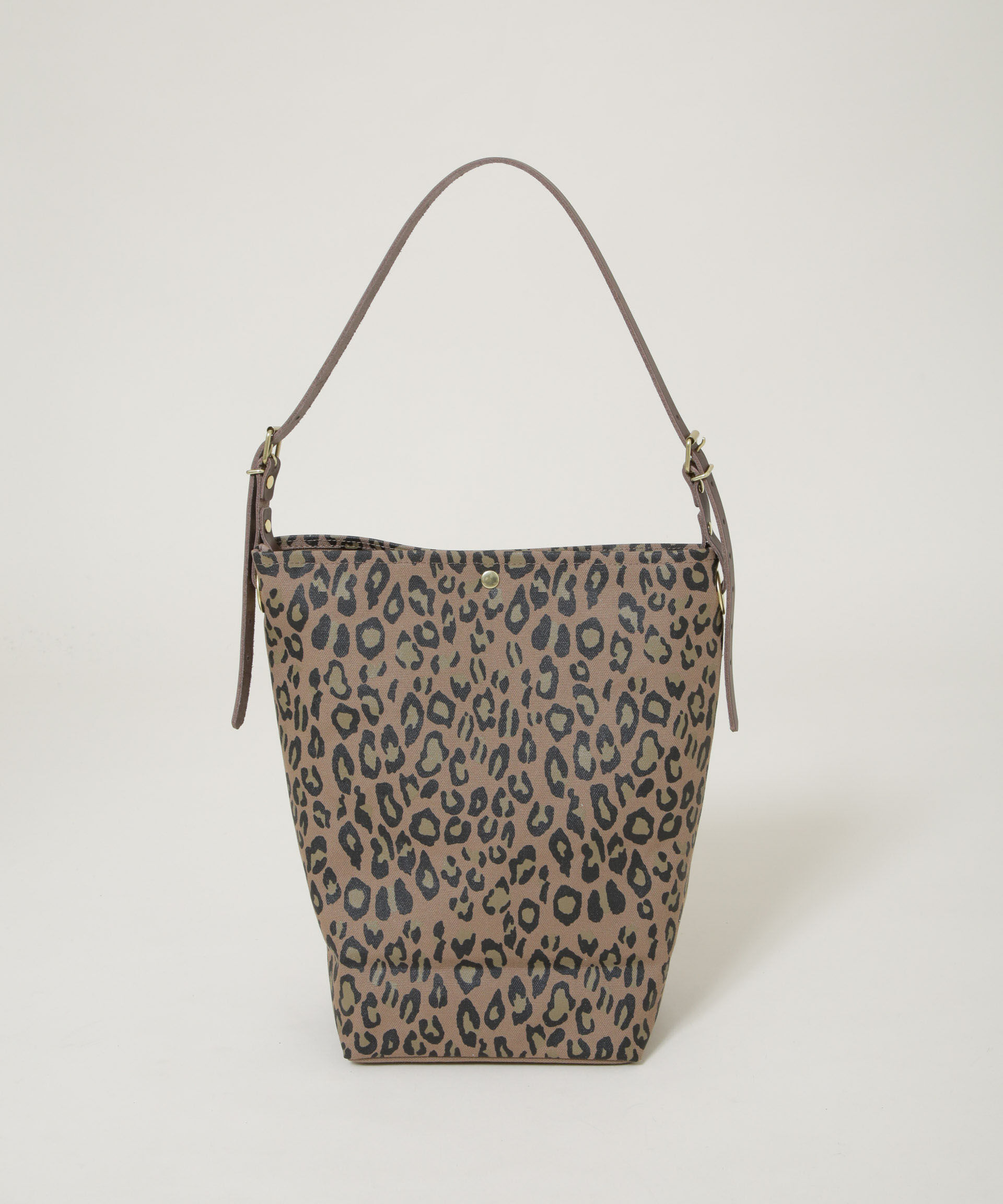 nano･universe「Le minor/TOILE MARCHE ECRU LEOPARD」|ショルダー・メッセンジャー|