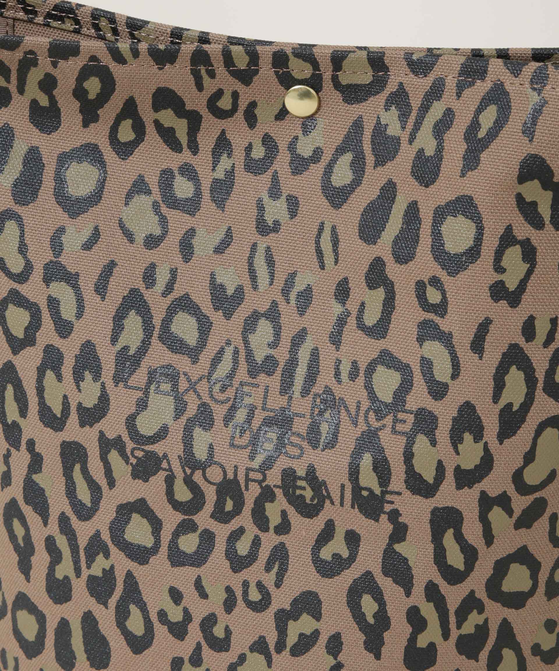 nano･universe「Le minor/TOILE MARCHE ECRU LEOPARD」|ショルダー・メッセンジャー|