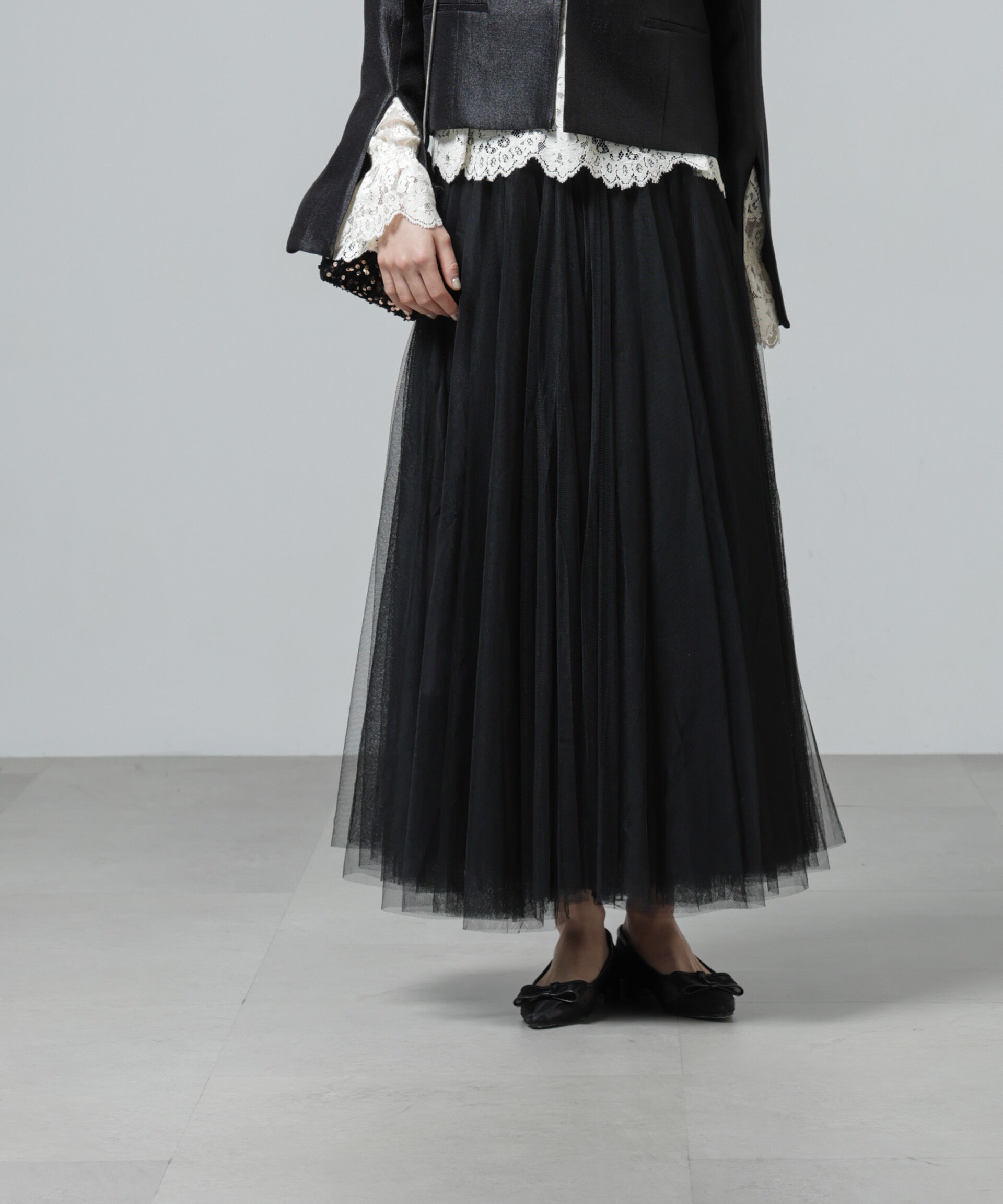 nano･universe「CHOKLATE PARIS/ベーシックチュールスカート」|スカート|