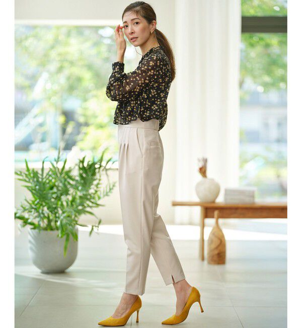 組曲「ライトダブルクロス テーパードパンツ」|その他|