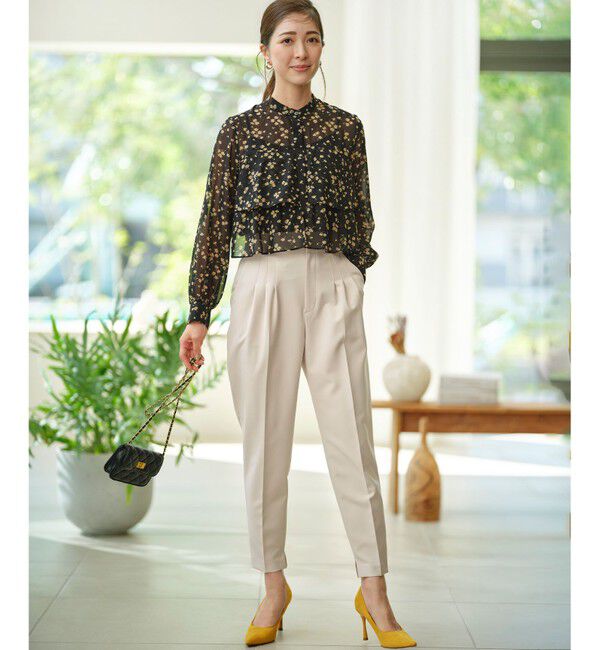 組曲「ライトダブルクロス テーパードパンツ」|その他|