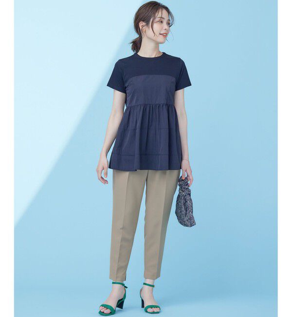 組曲「ライトダブルクロス テーパードパンツ」|その他|