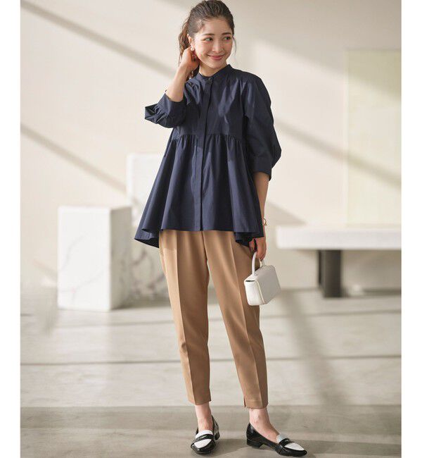 組曲「ライトダブルクロス テーパードパンツ」|その他|