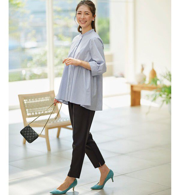 組曲「ライトダブルクロス テーパードパンツ」|その他|