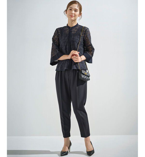 組曲「ライトダブルクロス テーパードパンツ」|その他|