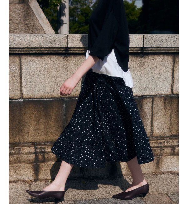 組曲「フラワースパンコールプリント スカート」|スカート|