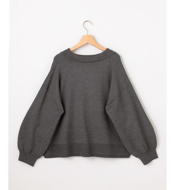 組曲「【加藤ローサさん着用】ポロ襟ストレッチニット」|ニット・セーター|