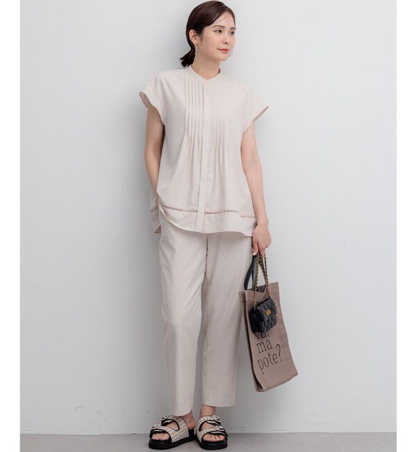 組曲「スムースクロス テーパードパンツ」|その他|