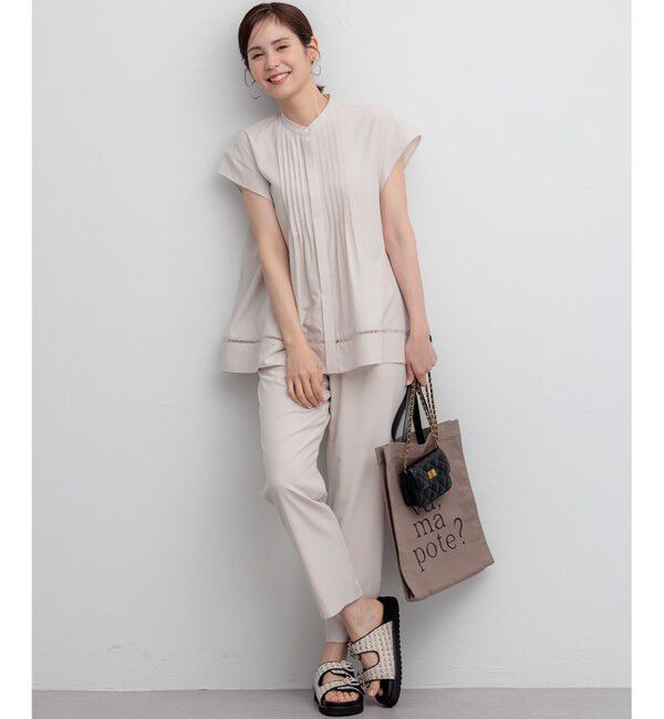 組曲「スムースクロス テーパードパンツ」|その他|