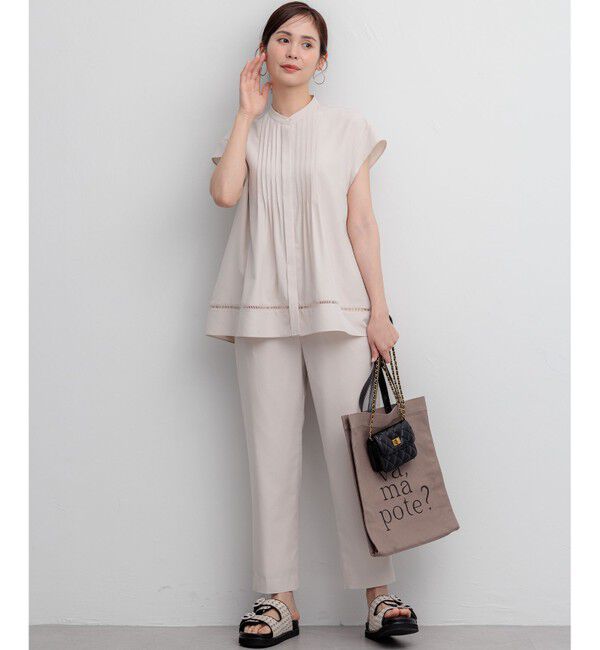 組曲「スムースクロス テーパードパンツ」|その他|