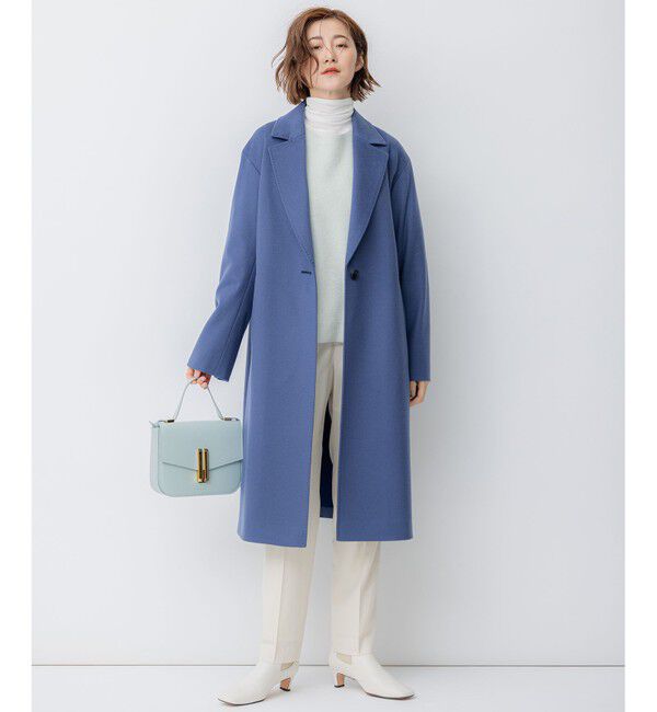 23区「クリアウールサキソニー テーパードパンツ」|その他|