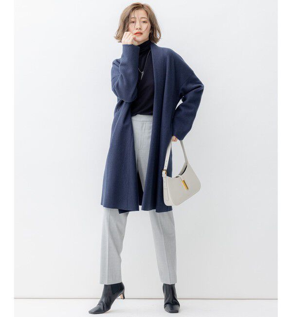 23区「クリアウールサキソニー テーパードパンツ」|その他|