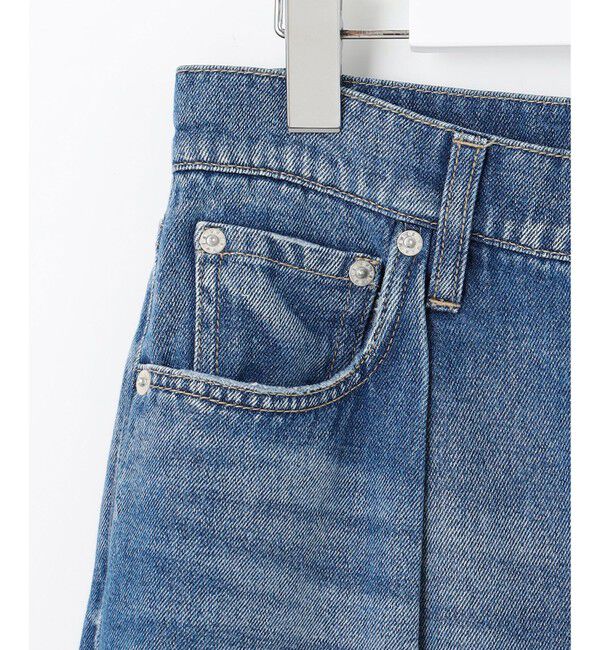 23区「【SLOW/一部店舗限定】BAGGIE DENIM ワイドレッグ パンツ」|デニム|