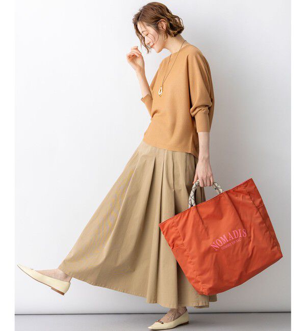 23区「【Oggi掲載】ストレッチギャバ チノ タックフレアスカート」|スカート|