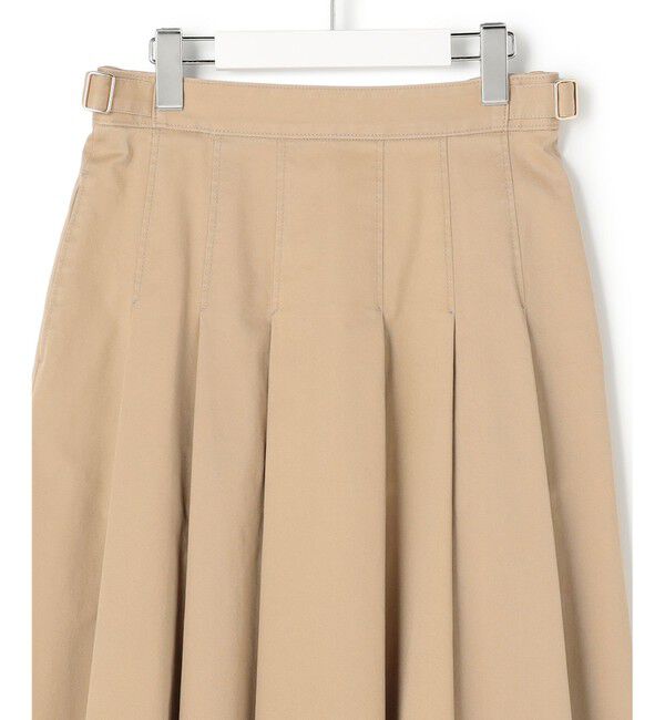 23区「【Oggi掲載】ストレッチギャバ チノ タックフレアスカート」|スカート|