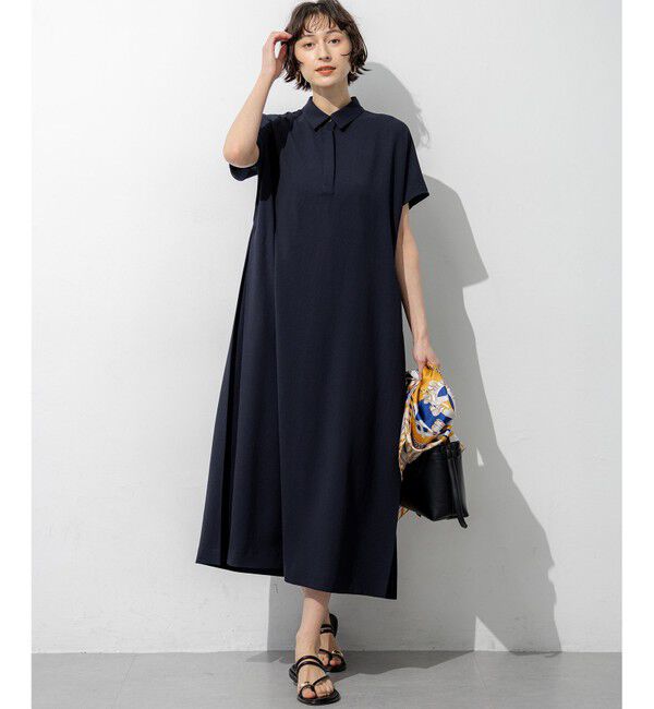 23区「ドライ2WAYツイル ワンピース」|ワンピース|