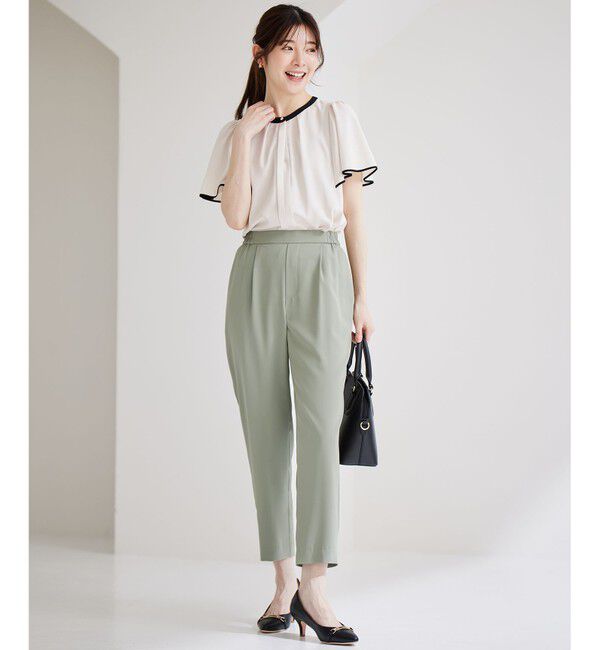 ANY SIS「【接触冷感・UVカット・吸水速乾】サラキレイ テーパード パンツ」|その他|