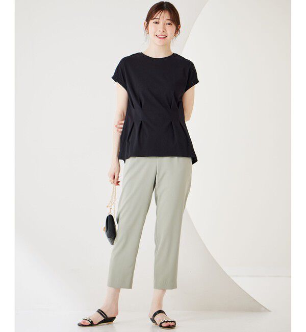 ANY SIS「【接触冷感・UVカット・吸水速乾】サラキレイ テーパード パンツ」|その他|