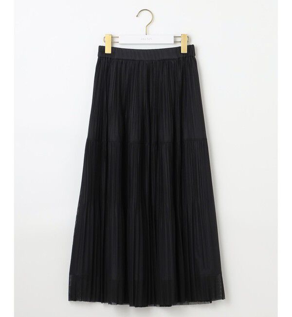 any SiS「【洗える】シアーストライププリーツ スカート」|スカート|