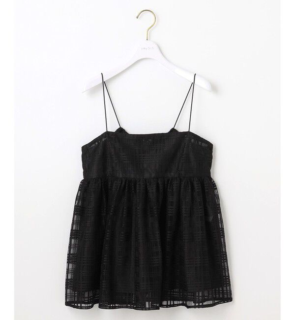 any SiS「【洗える】ラッセルレース キャミソール」|キャミソール|