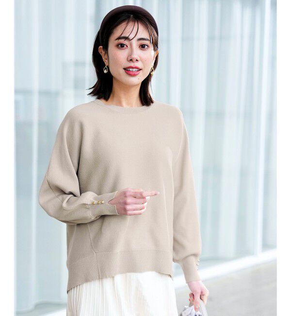 ANY SIS「【花粉リリース】ドルマン ニット」|ニット・セーター|