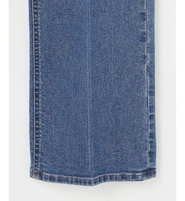 ANY SIS「センタープレスセミフレア デニム」|デニム|