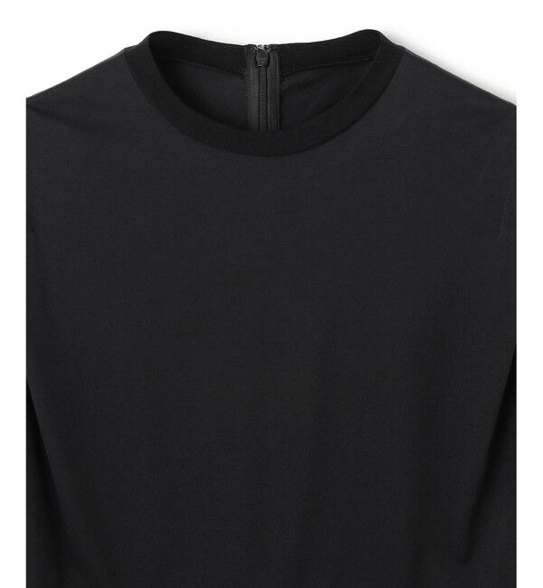 BEIGE,「【洗える/セットアップ対応】SPIGA / ジャージーコンビフレアワンピース」|ワンピース|