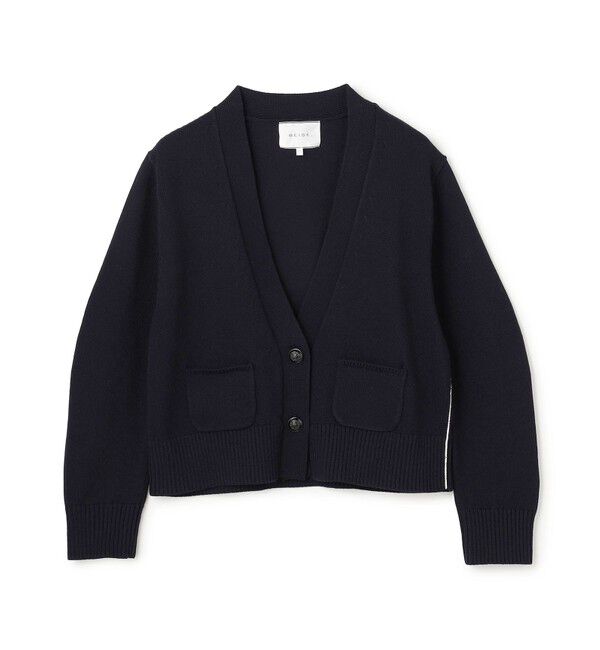 BEIGE,「HELIODOR / マリンボタンクロップドカーディガン」|ニット・セーター|