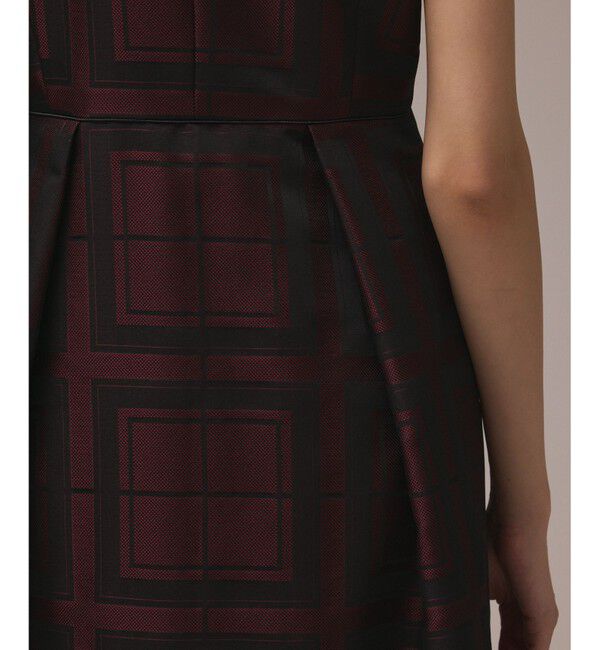 GRACE CONTINENTAL「シャドーチェックワンピース」|ワンピース|