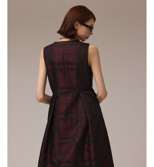 GRACE CONTINENTAL「シャドーチェックワンピース」|ワンピース|