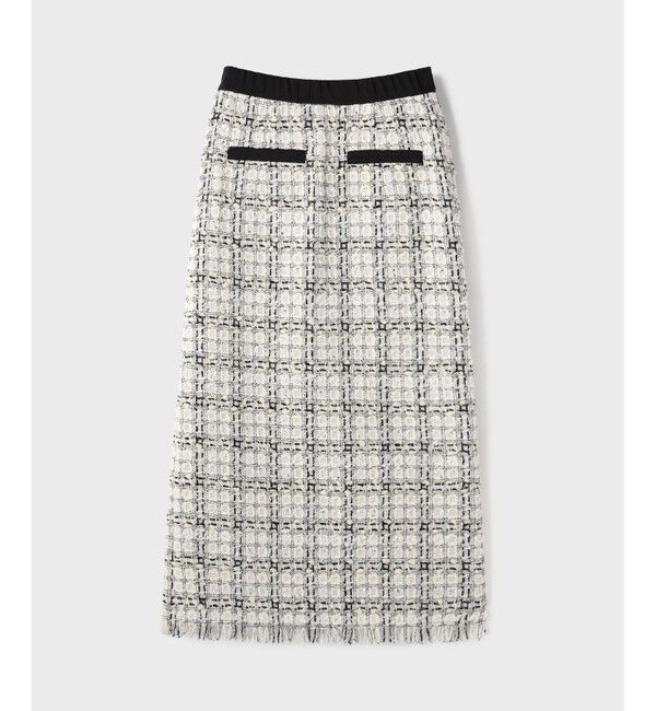 Grace Class「トリミングツイードスカート」|スカート|