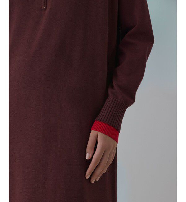 Diagram「バイカラーストレートニットワンピース」|ワンピース|