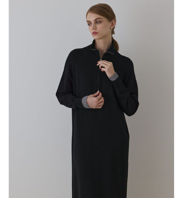 Diagram「バイカラーストレートニットワンピース」|ワンピース|