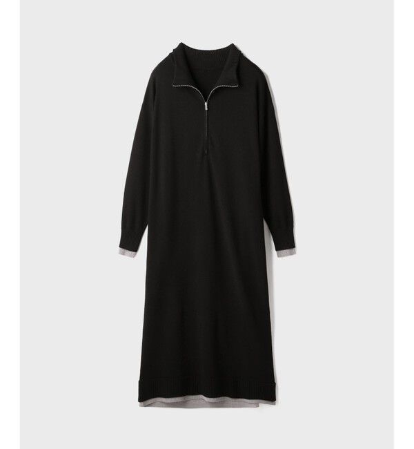 Diagram「バイカラーストレートニットワンピース」|ワンピース|