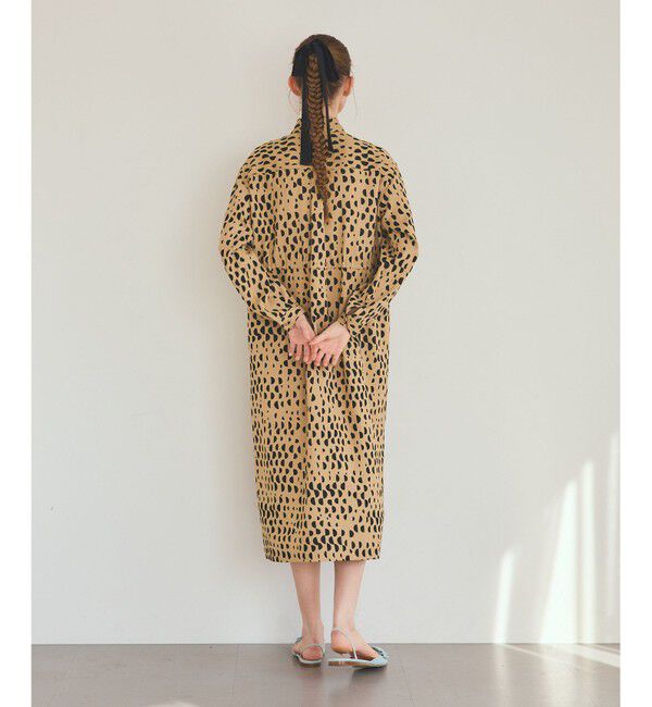 Grace Class「ハーフドットミリタリーワンピース」|ワンピース|