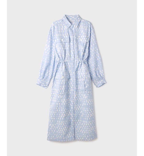 Grace Class「ハーフドットミリタリーワンピース」|ワンピース|