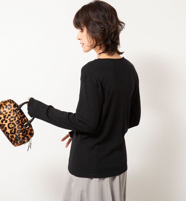 NOLLEY'S「MY STANDARD ウォッシャブルリブカーディガン」|カーディガン|