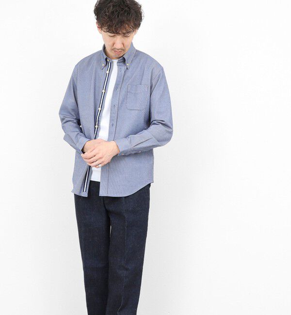 NOLLEY'S goodman「《ビジカジ対応》ALBINI 吸水速乾テープBD 26SS」|シャツ・ブラウス|