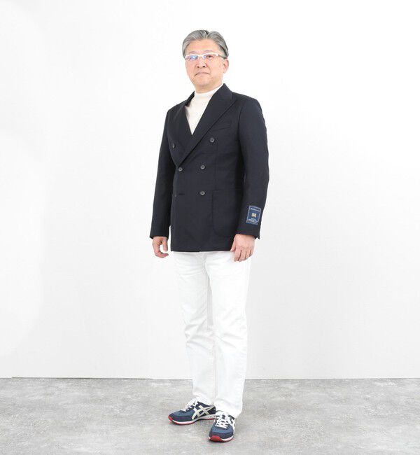 NOLLEY'S goodman「《ビジカジ対応》MARTIN ホップサックダブルJK 26SS」|テーラードジャケット|