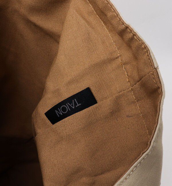 NOLLEY'S goodman「【TAION / タイオン】NON DOWN R/S CANVAS TOTE BAG L TAION-RCVTTBG01-L」|トートバッグ|