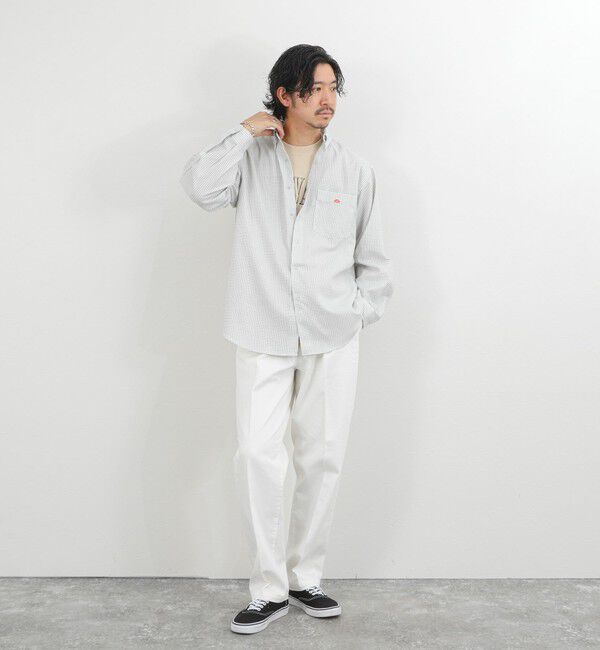 NOLLEY'S goodman「【DANTON/ダントン】DT-B0293POD DOT BUTTON B.D. SHIRT LS 26SS」|シャツ・ブラウス|