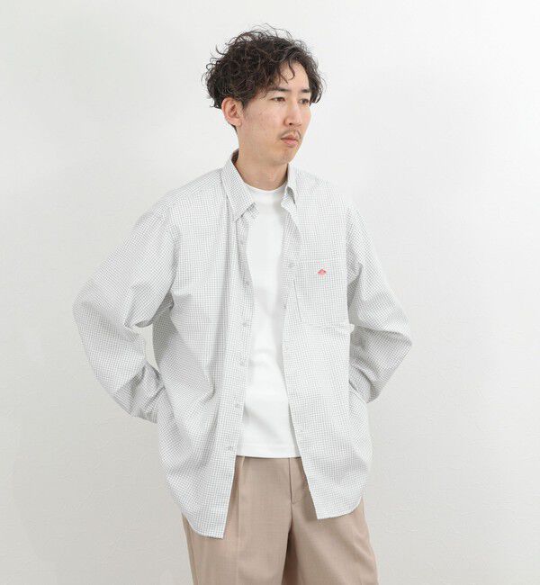 NOLLEY'S goodman「【DANTON/ダントン】DT-B0293POD DOT BUTTON B.D. SHIRT LS 26SS」|シャツ・ブラウス|