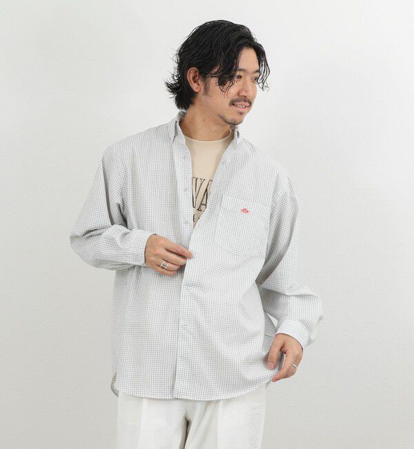 NOLLEY'S goodman「【DANTON/ダントン】DT-B0293POD DOT BUTTON B.D. SHIRT LS 26SS」|シャツ・ブラウス|